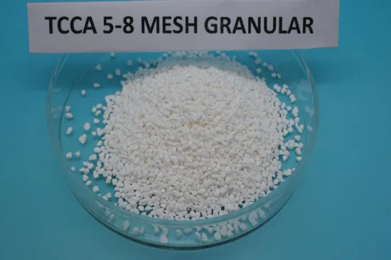 高品質の水処理プール粒状粉末 90% TCCA 錠剤